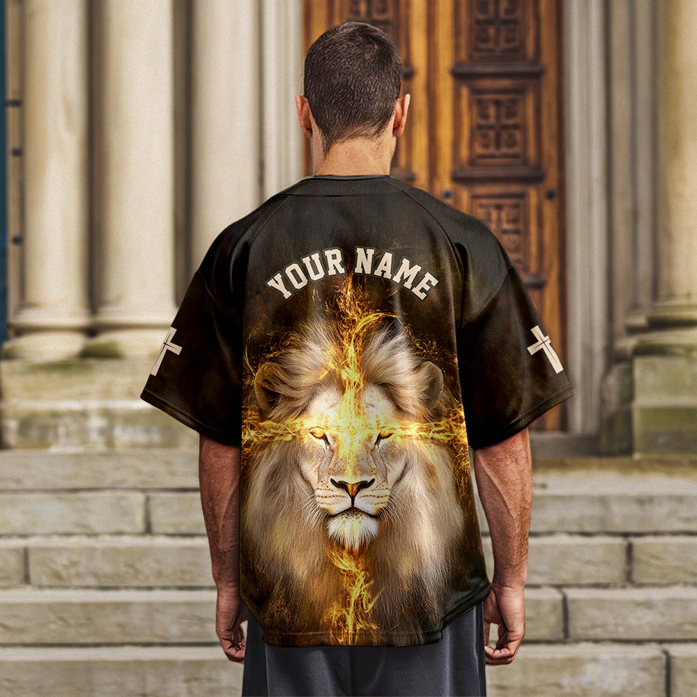 Man Of God Jesus Custom Name Baseball Jersey