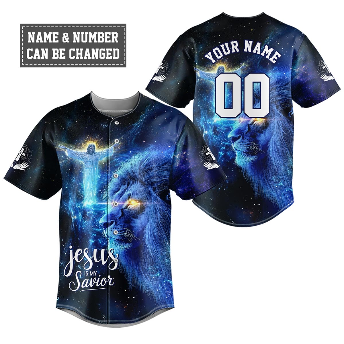 Jesus Is My Savior Baseball Jersey