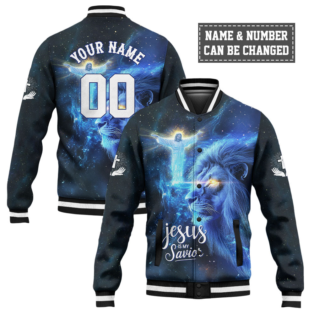 Jesus Is My Savior Baseball Jacket