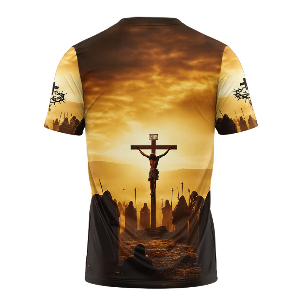 Jesus Faith Over Fear Cross T-shirt
