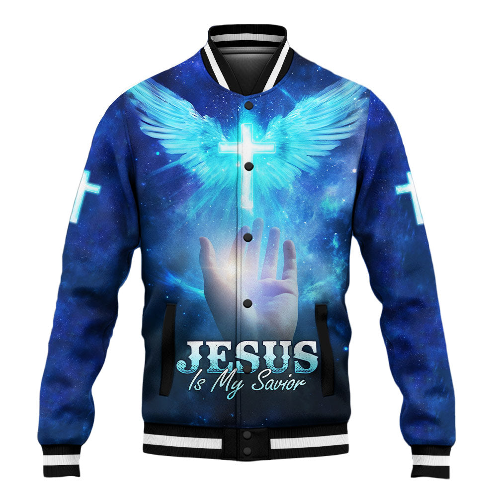 Jesus Is My Savior Baseball Jacket