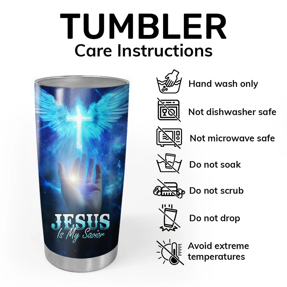 Jesus Is My Savior Tumbler