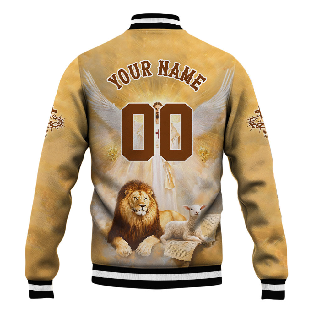 Jesus Child Of God Baseball Jacket