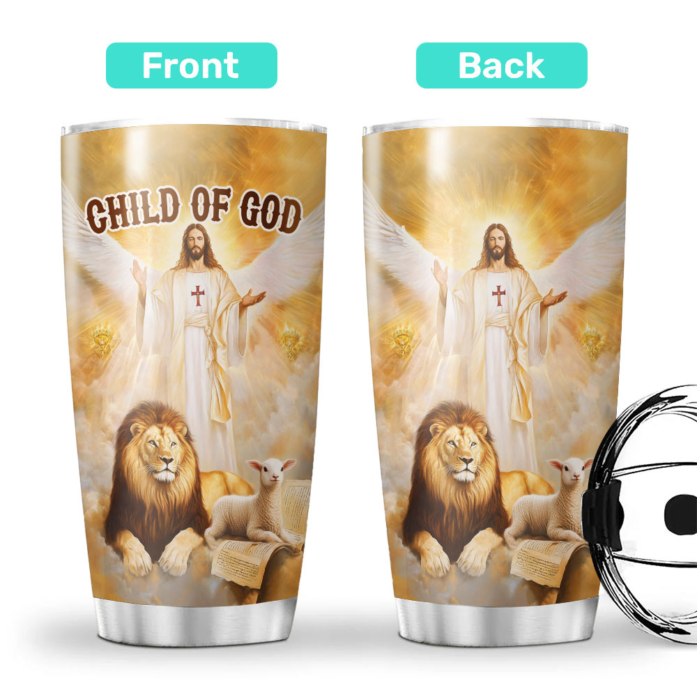 Jesus Child Of God Tumbler