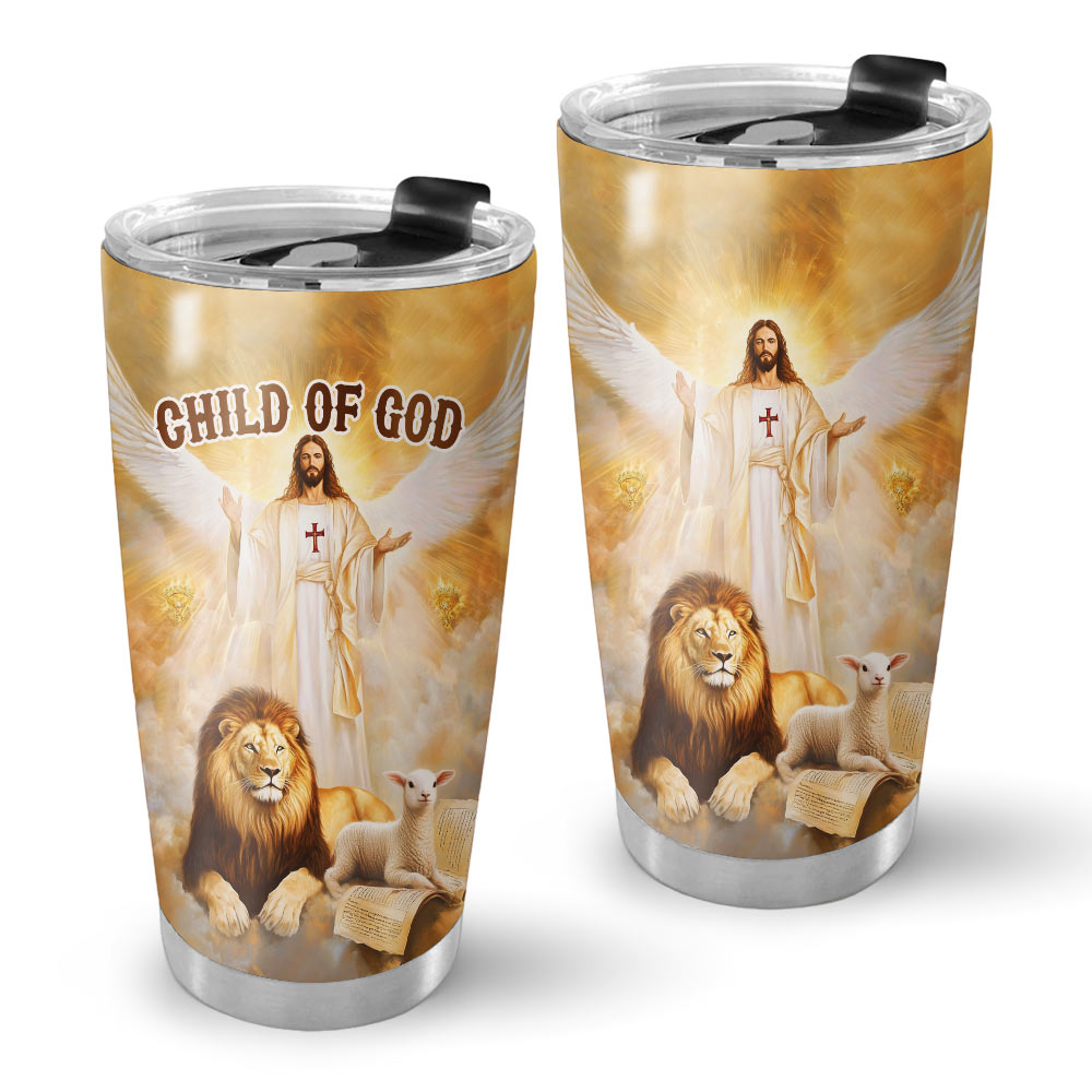 Jesus Child Of God Tumbler