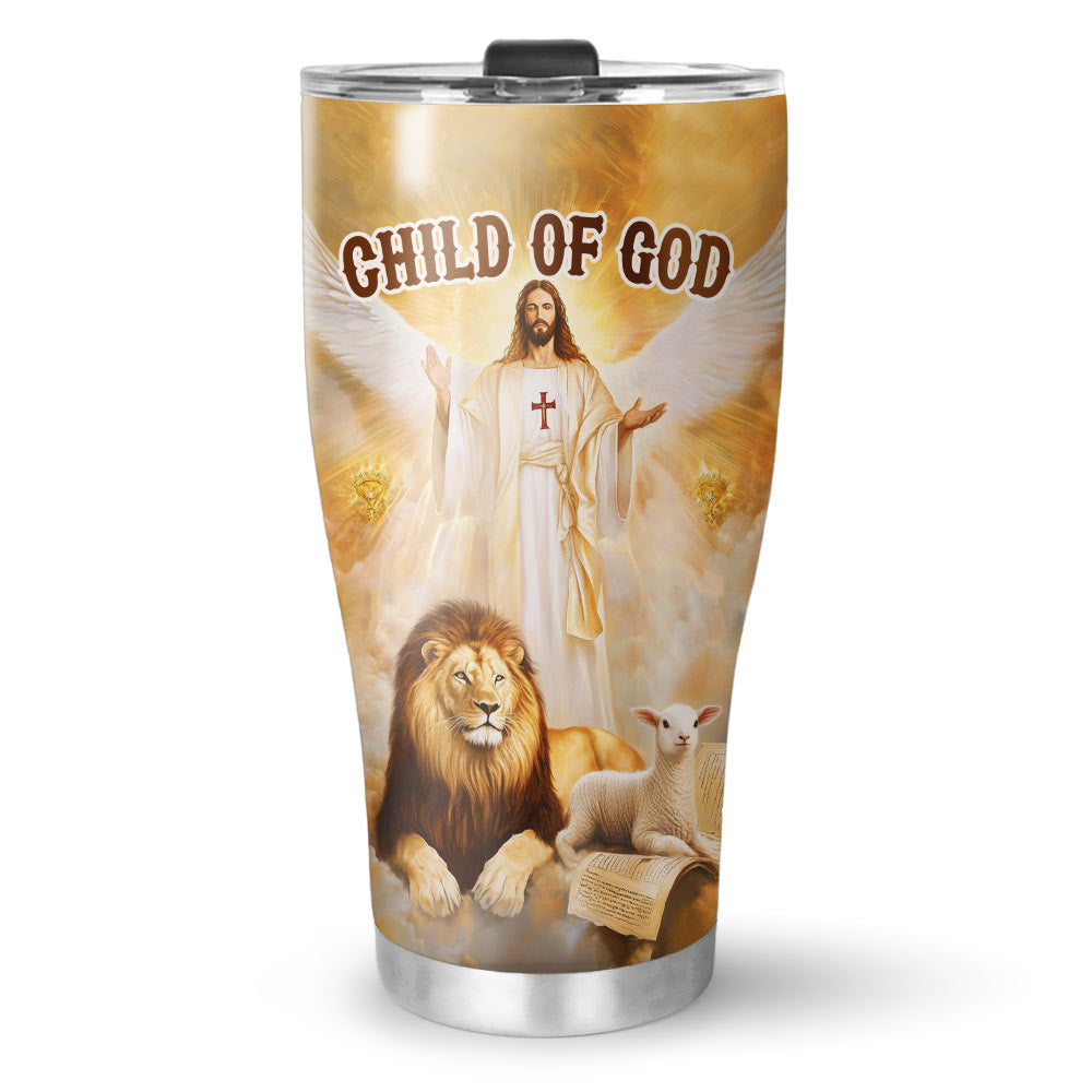 Jesus Child Of God Tumbler