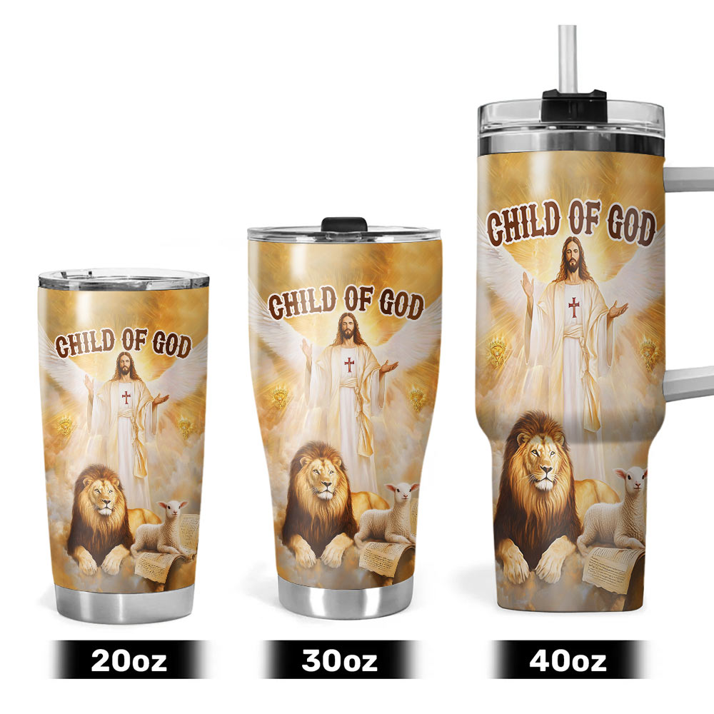 Jesus Child Of God Tumbler