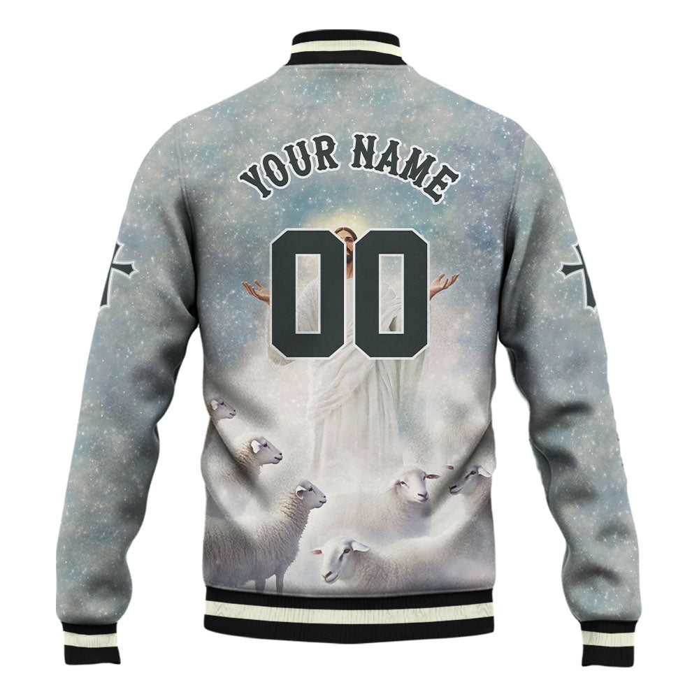 Jesus God Is Good Baseball Jacket