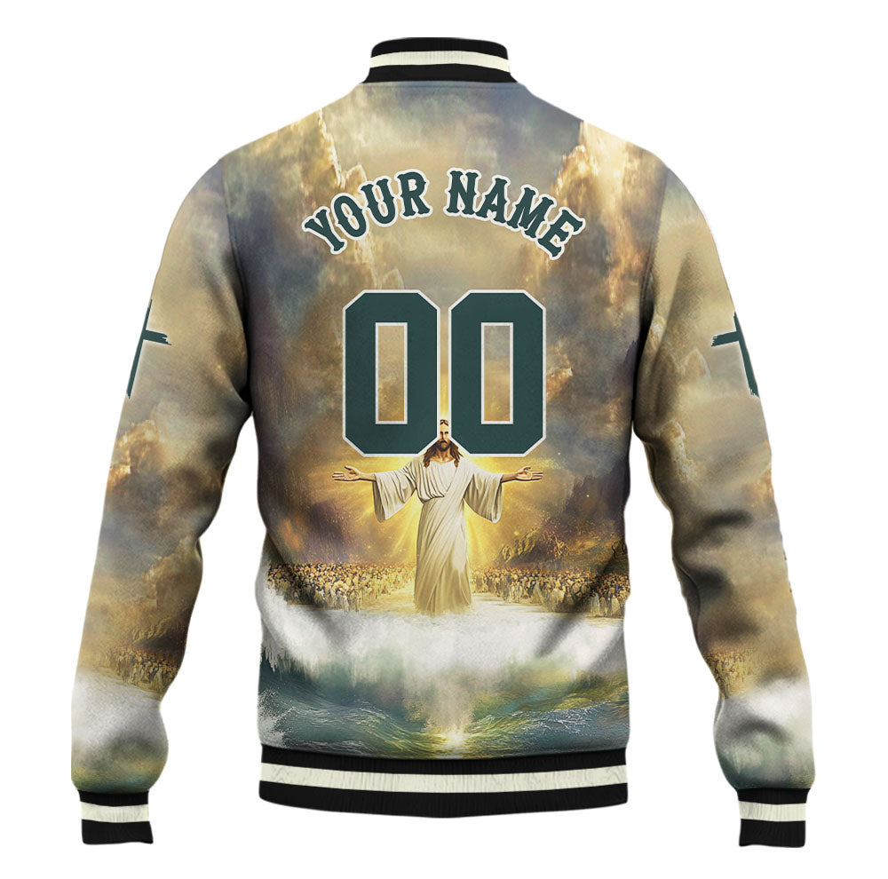 Jesus Child Of God Baseball Jacket