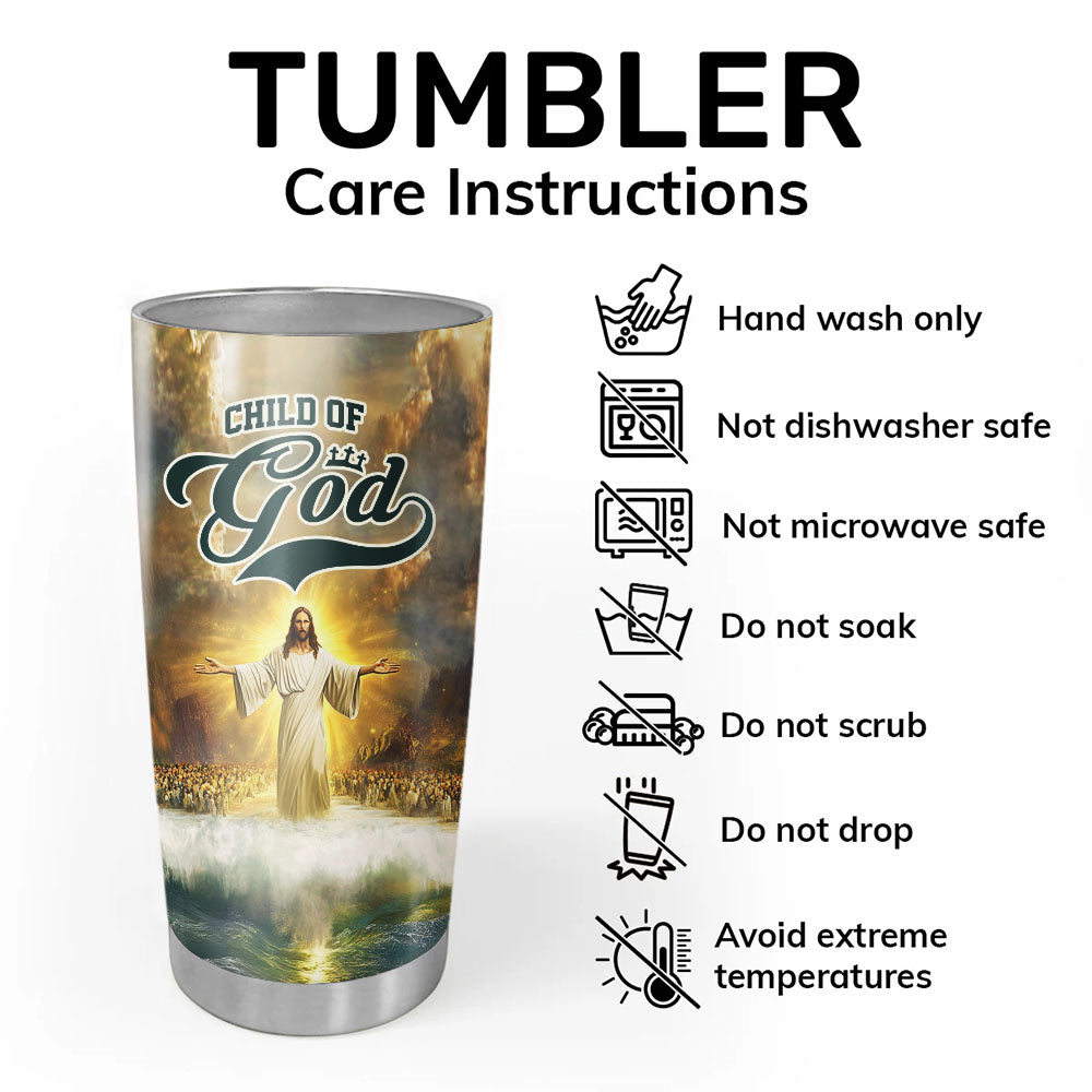 Jesus Child Of God Tumbler