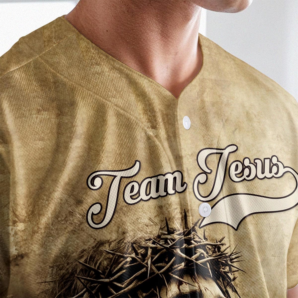 Team Jesus Good Shepherd Baseball Jersey