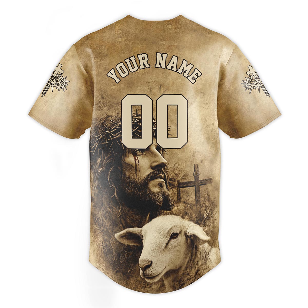 Team Jesus Good Shepherd Baseball Jersey