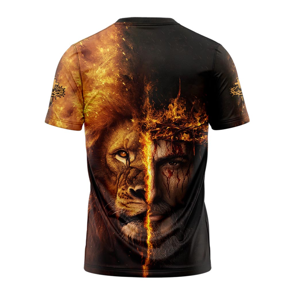 Jesus Is King Lion T-shirt