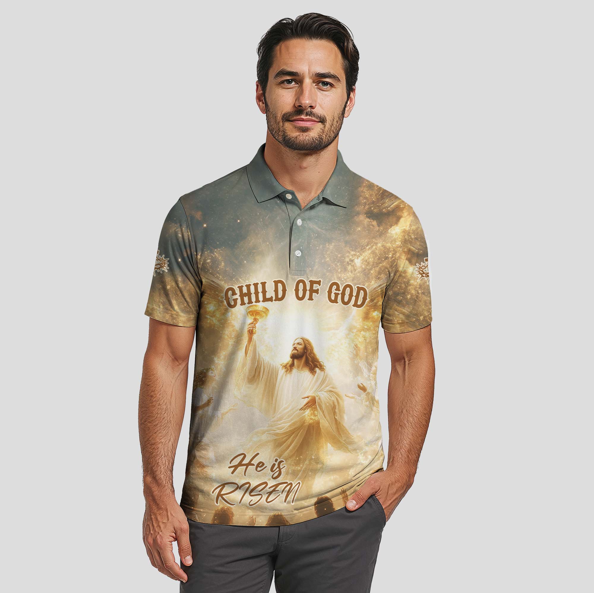 Child of God Risen Polo