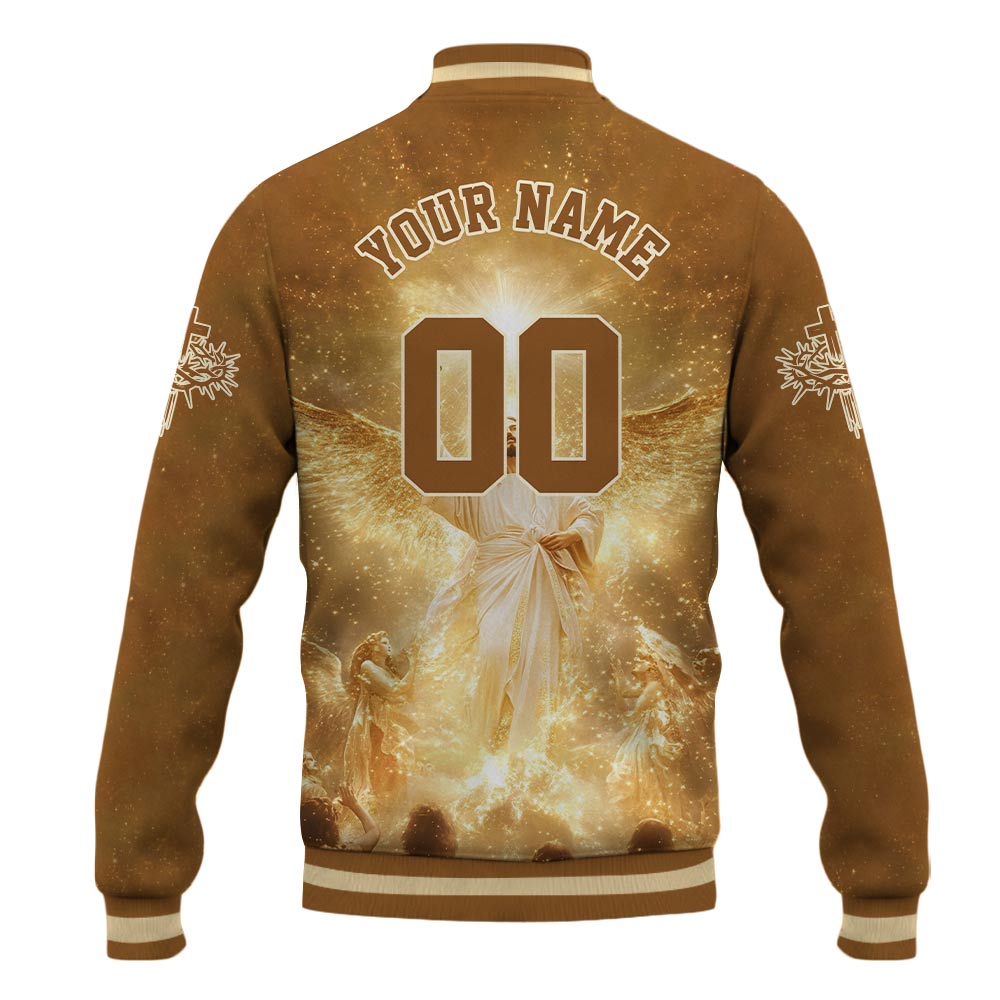 Child Of God Glory Risen Baseball Jacket
