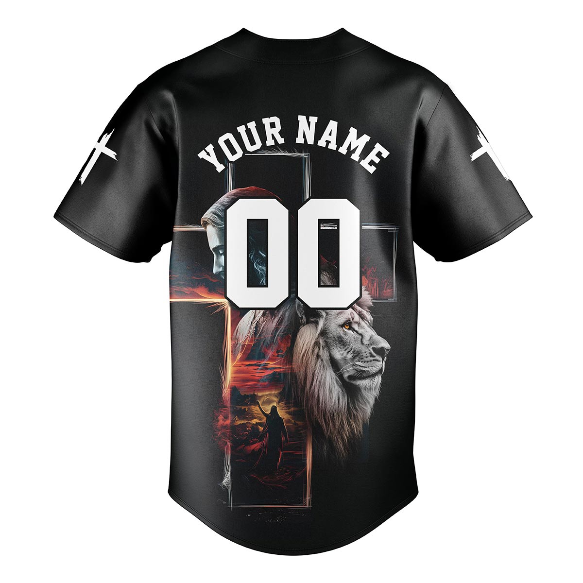 Warrior of Christ He is Risen Baseball Jersey