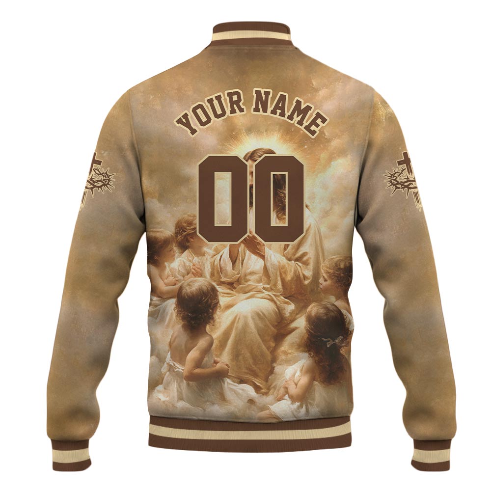 Jesus Child Of God Baseball Jacket