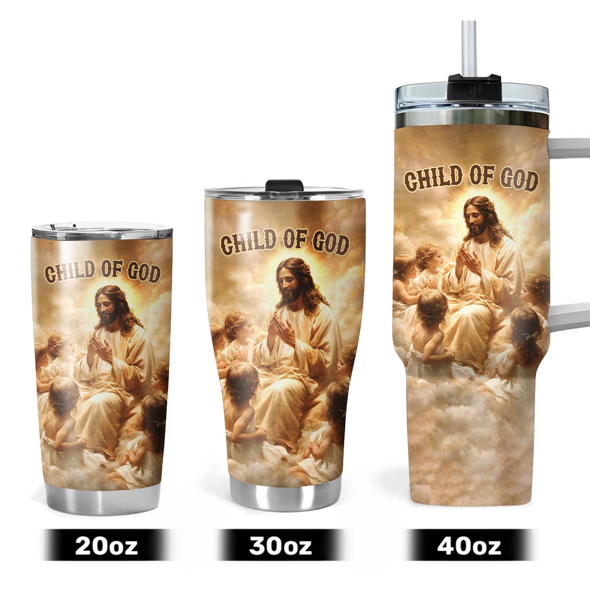 Jesus Child Of God Tumbler