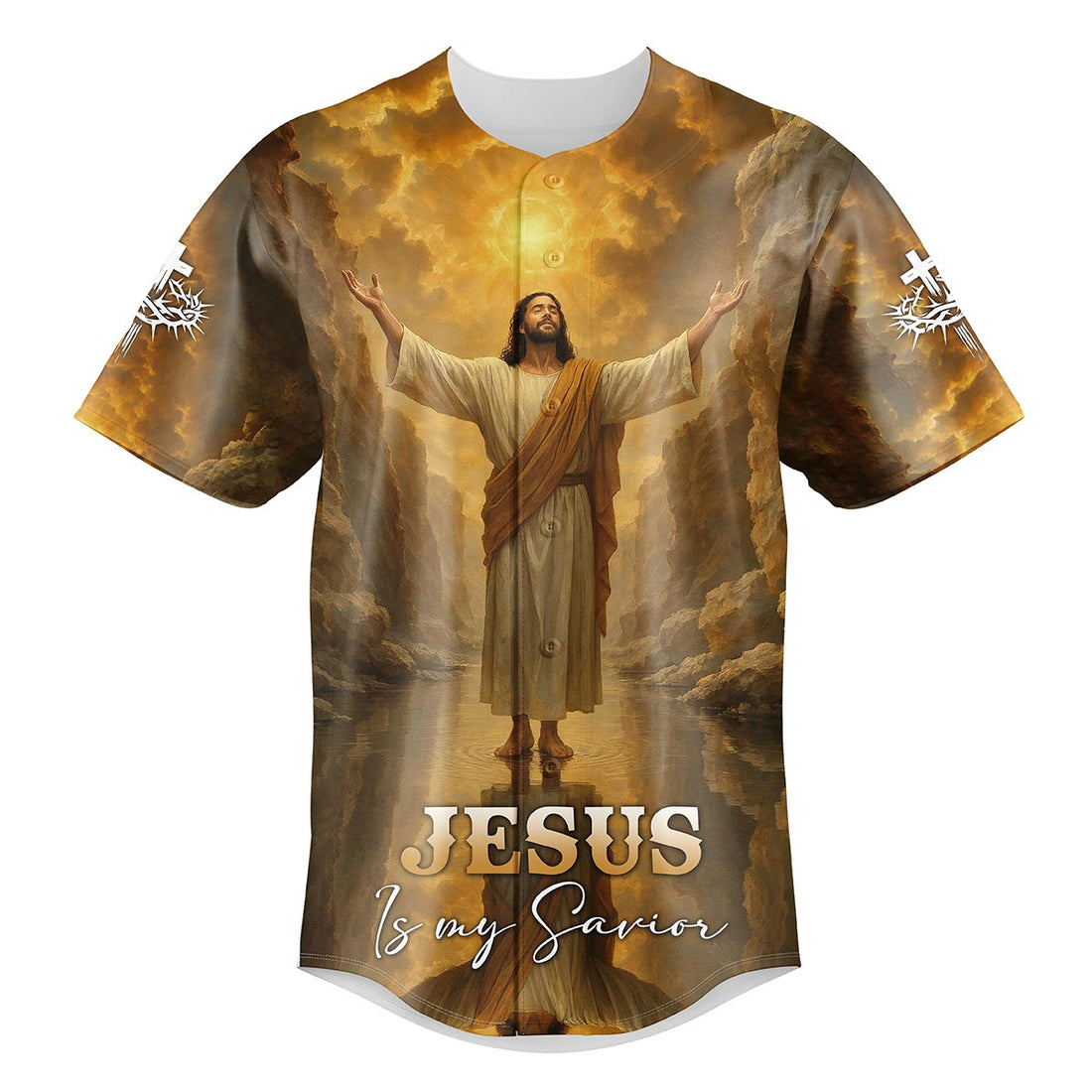 Jesus Is My Savior Baseball Jersey