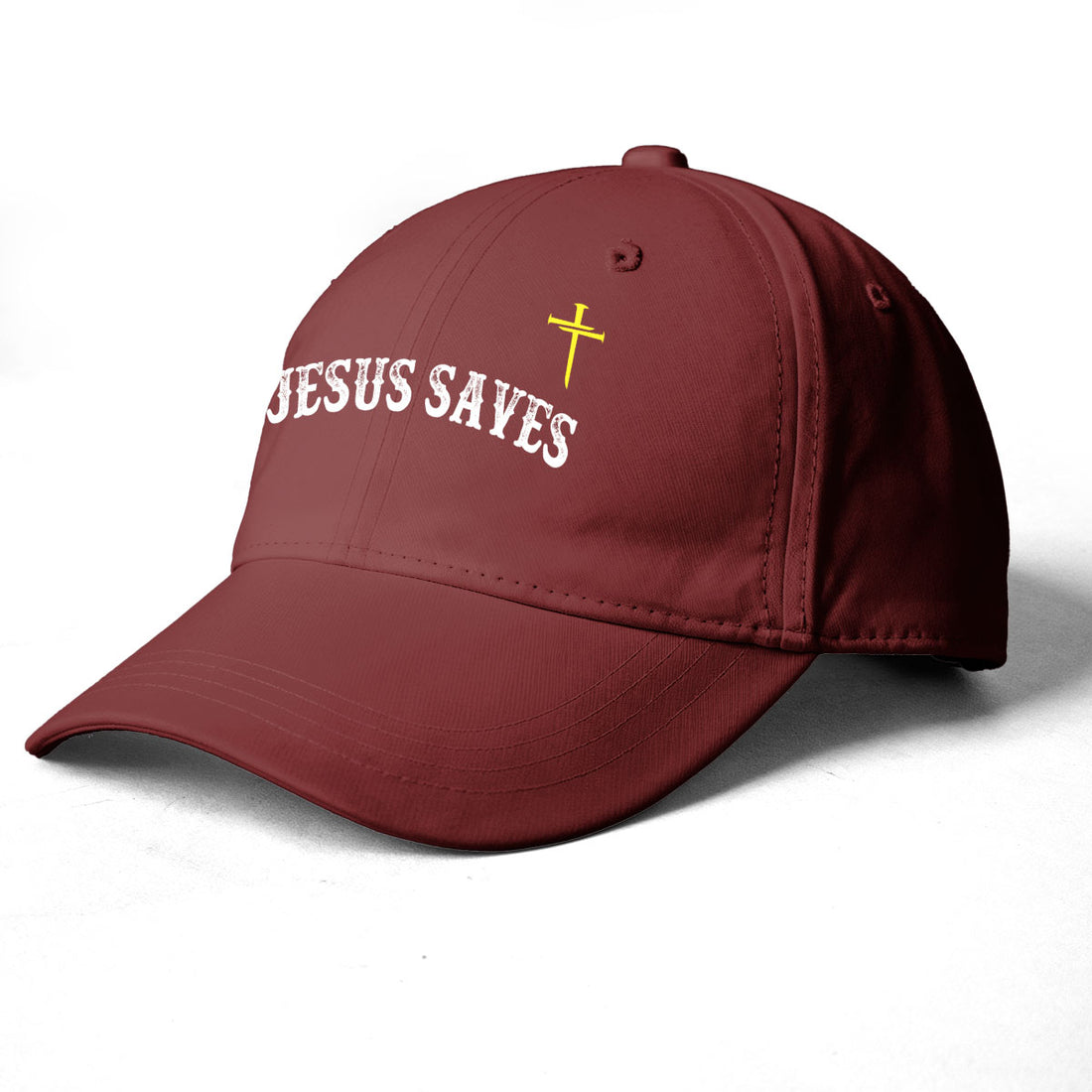 "Redemption" Maroon Baseball Cap