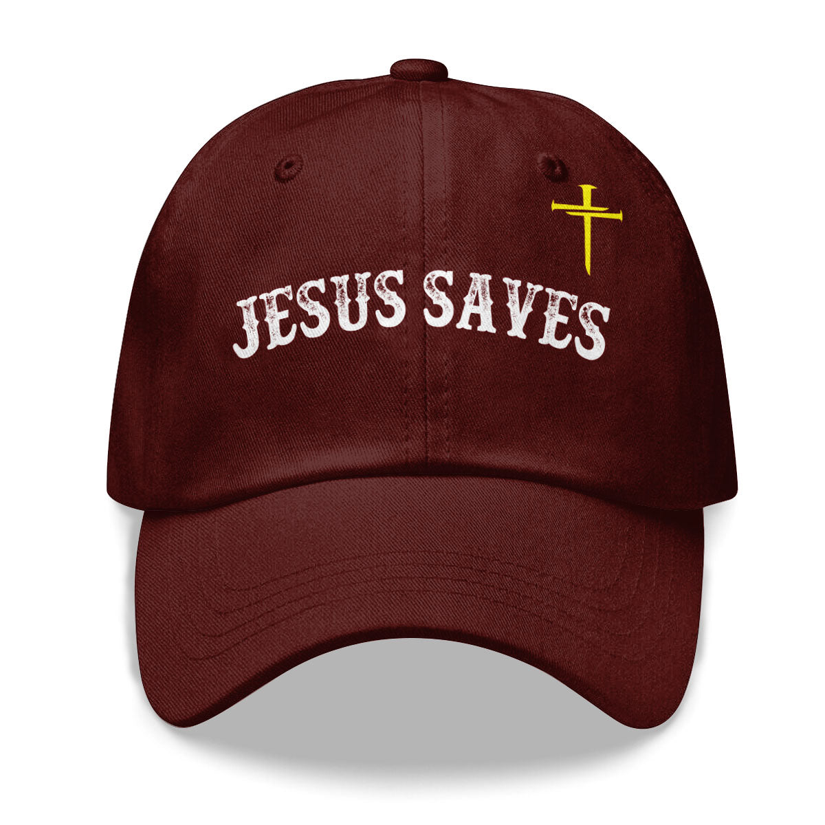 "Redemption" Maroon Baseball Cap
