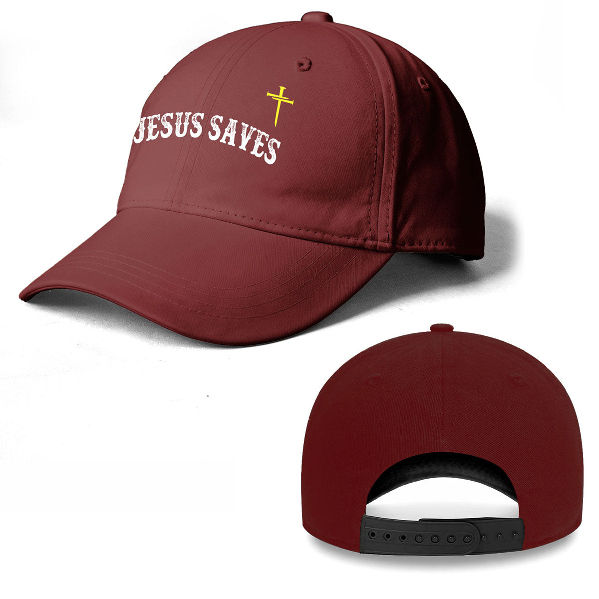 "Redemption" Maroon Baseball Cap