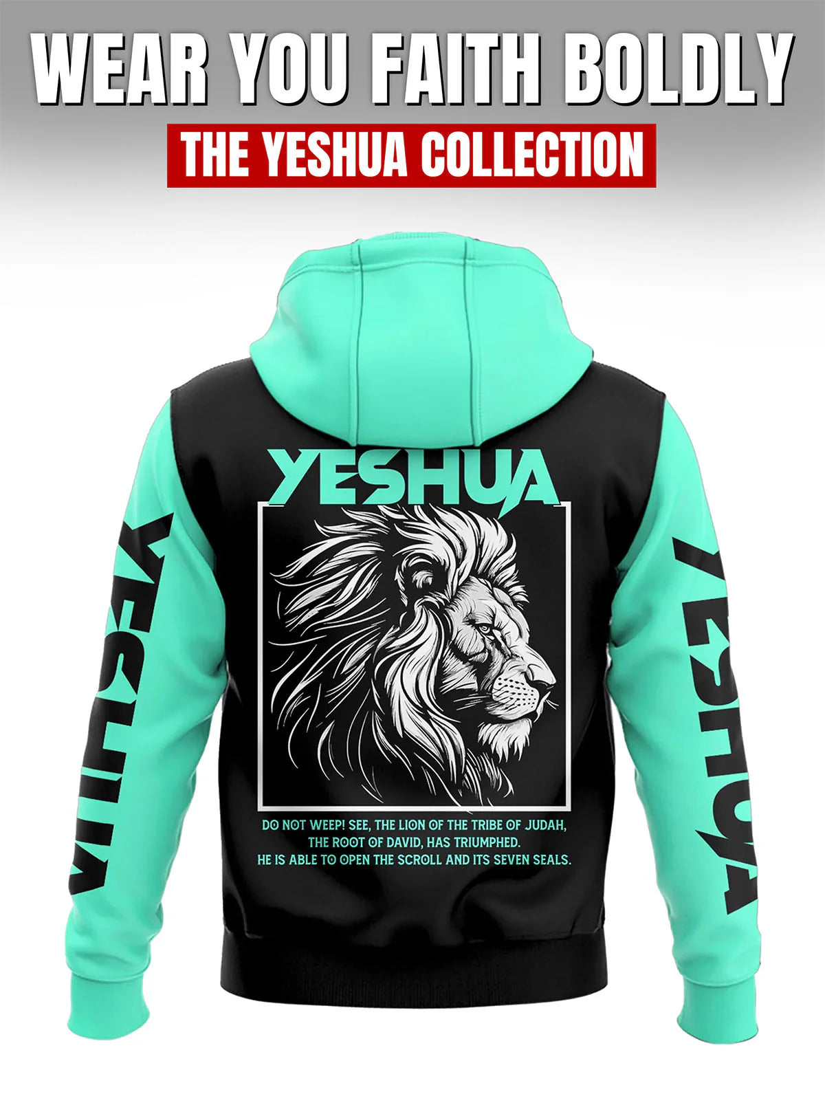 YESHUA Christian Hoodie & Socks Set