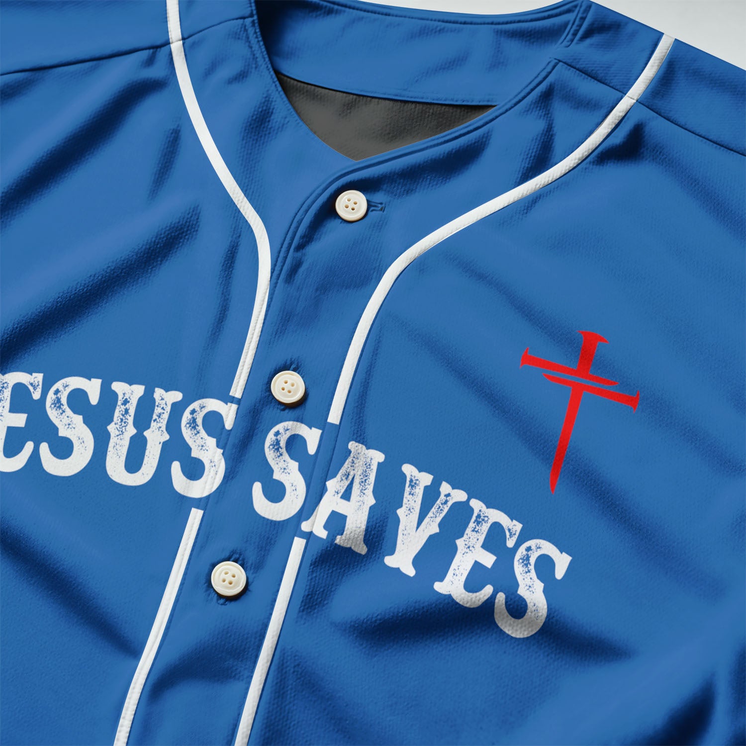 “Redemption” Sapphire Baseball Jersey & Hat Bundle Blue