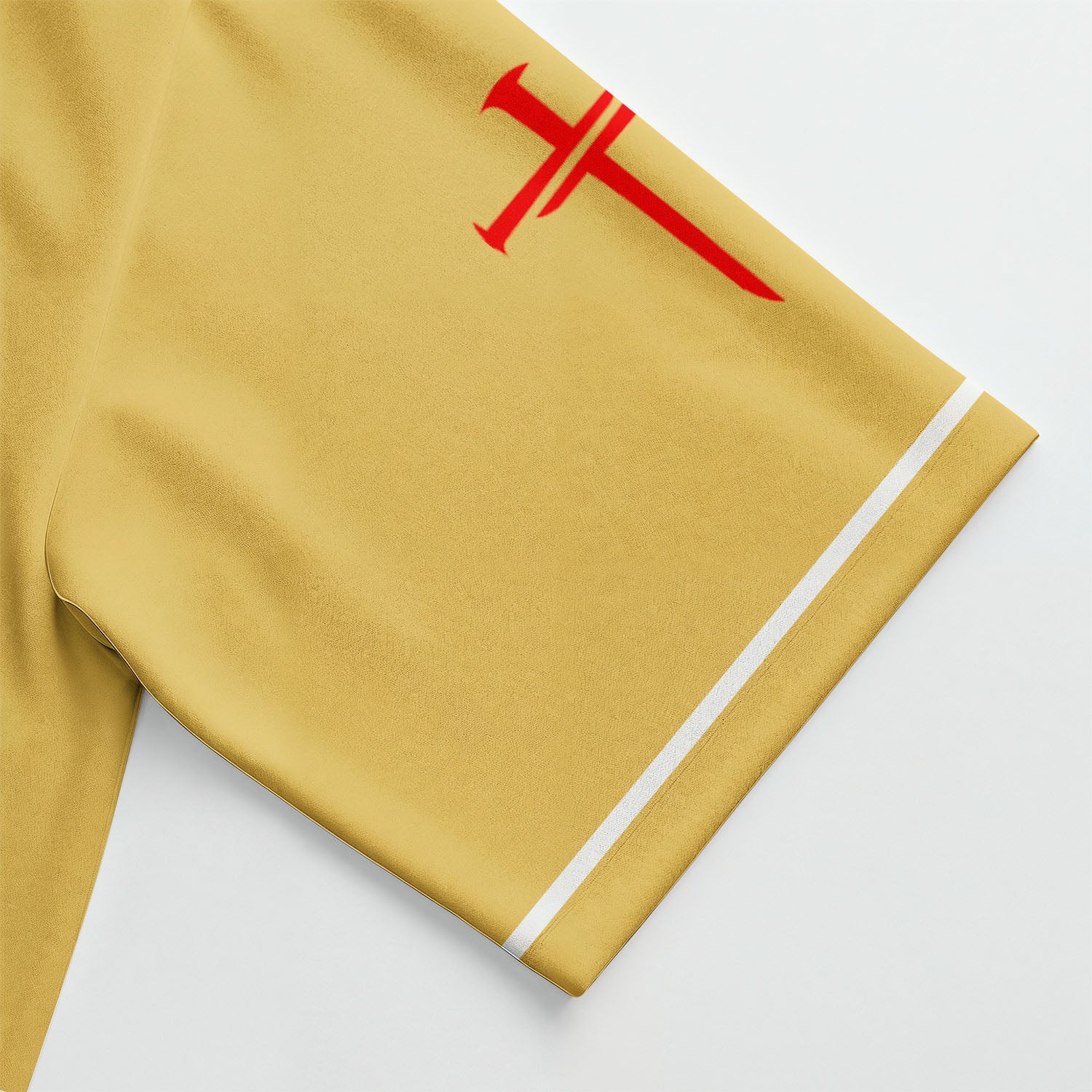 "Jesus Dropped The Charges" Baseball Jersey Yellow