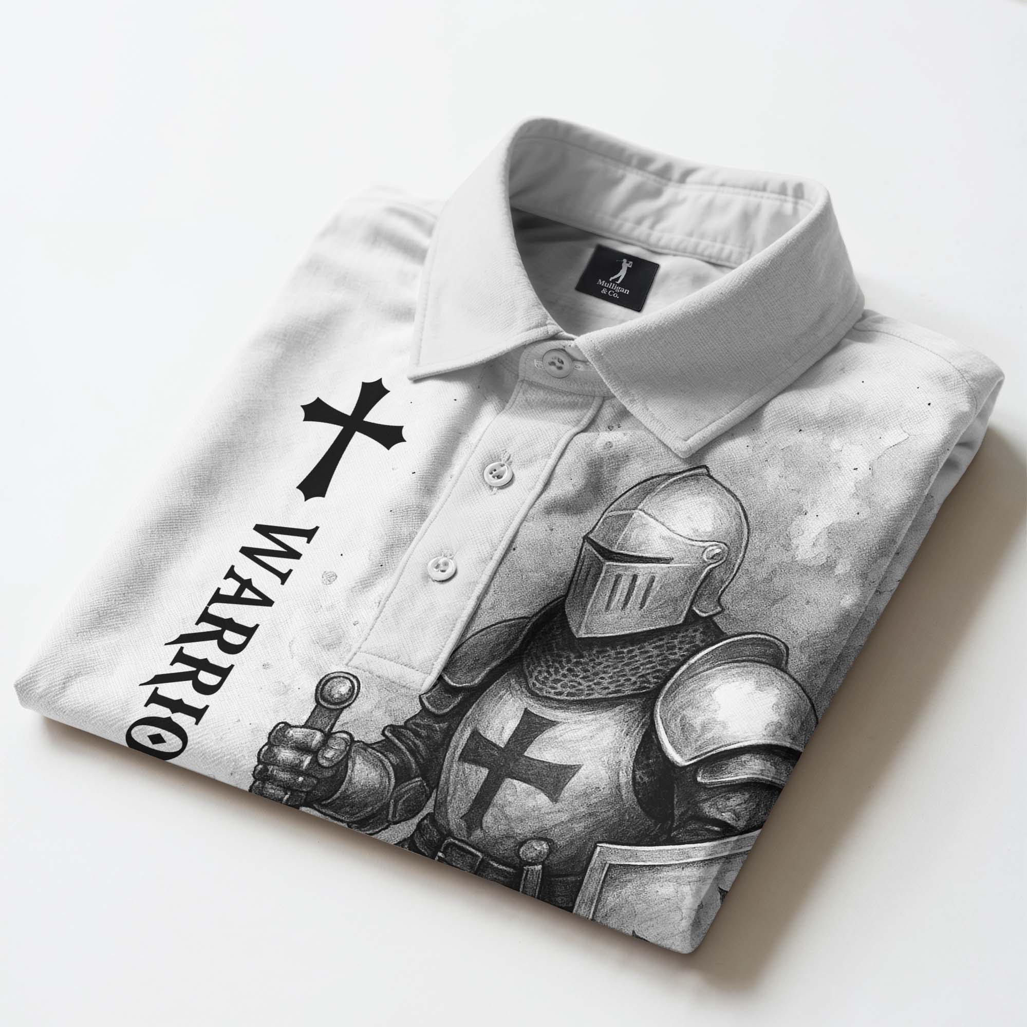 Child of God Warrior of Christ Polo