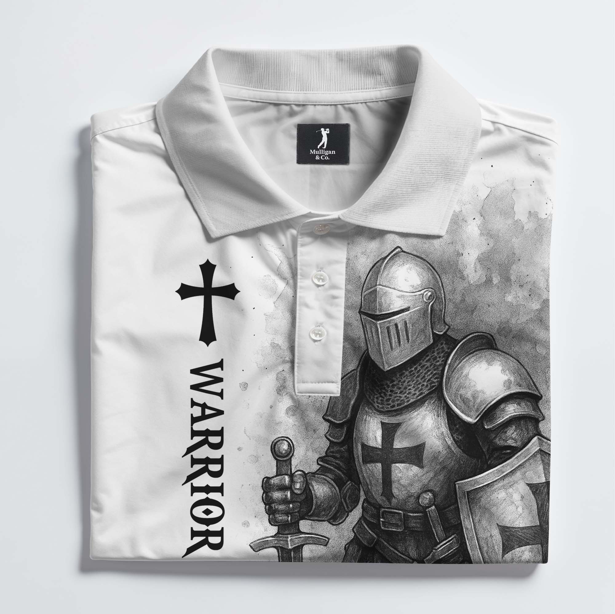 Child of God Warrior of Christ Polo