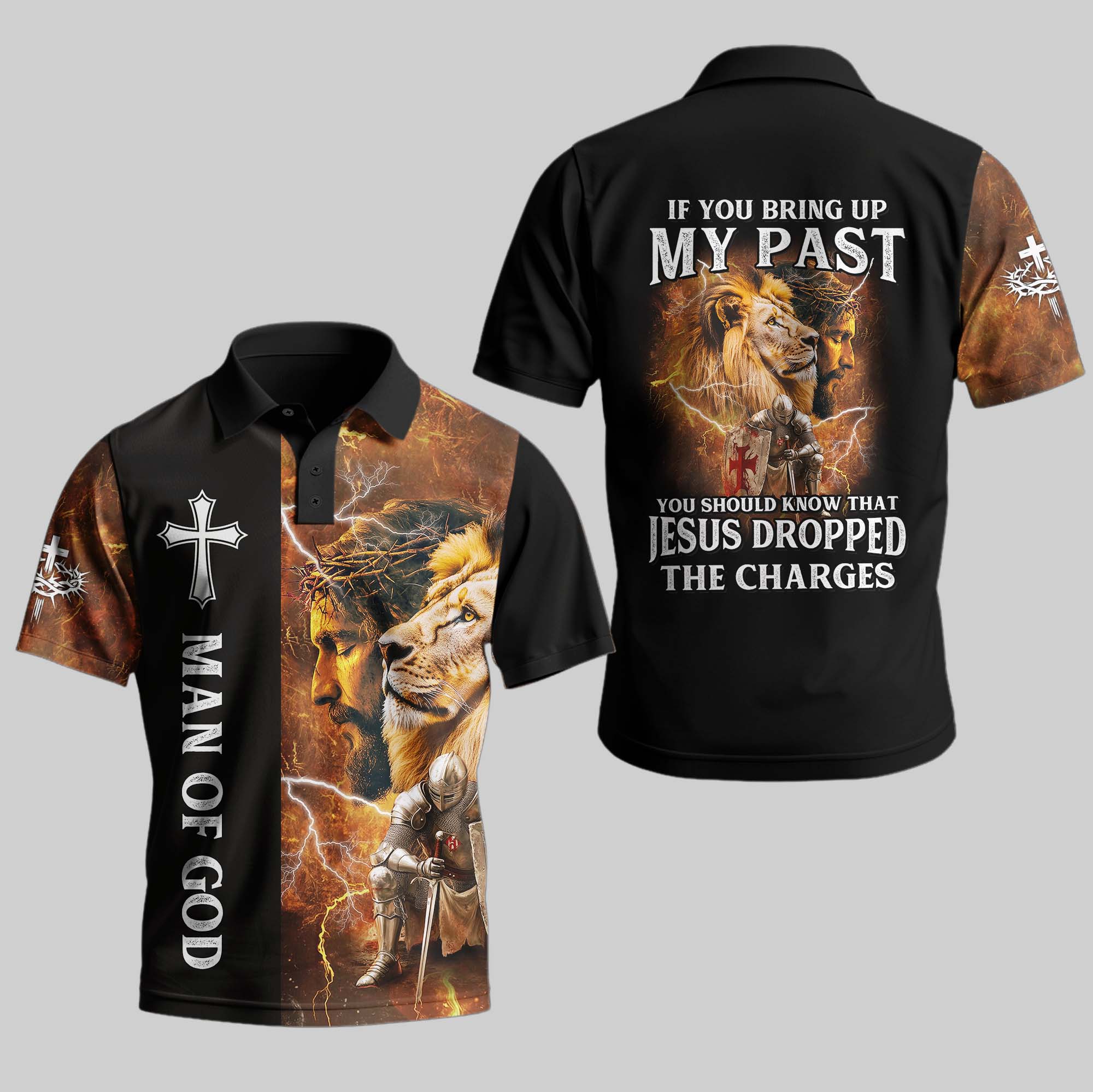 Jesus Dropped The Charges Polo