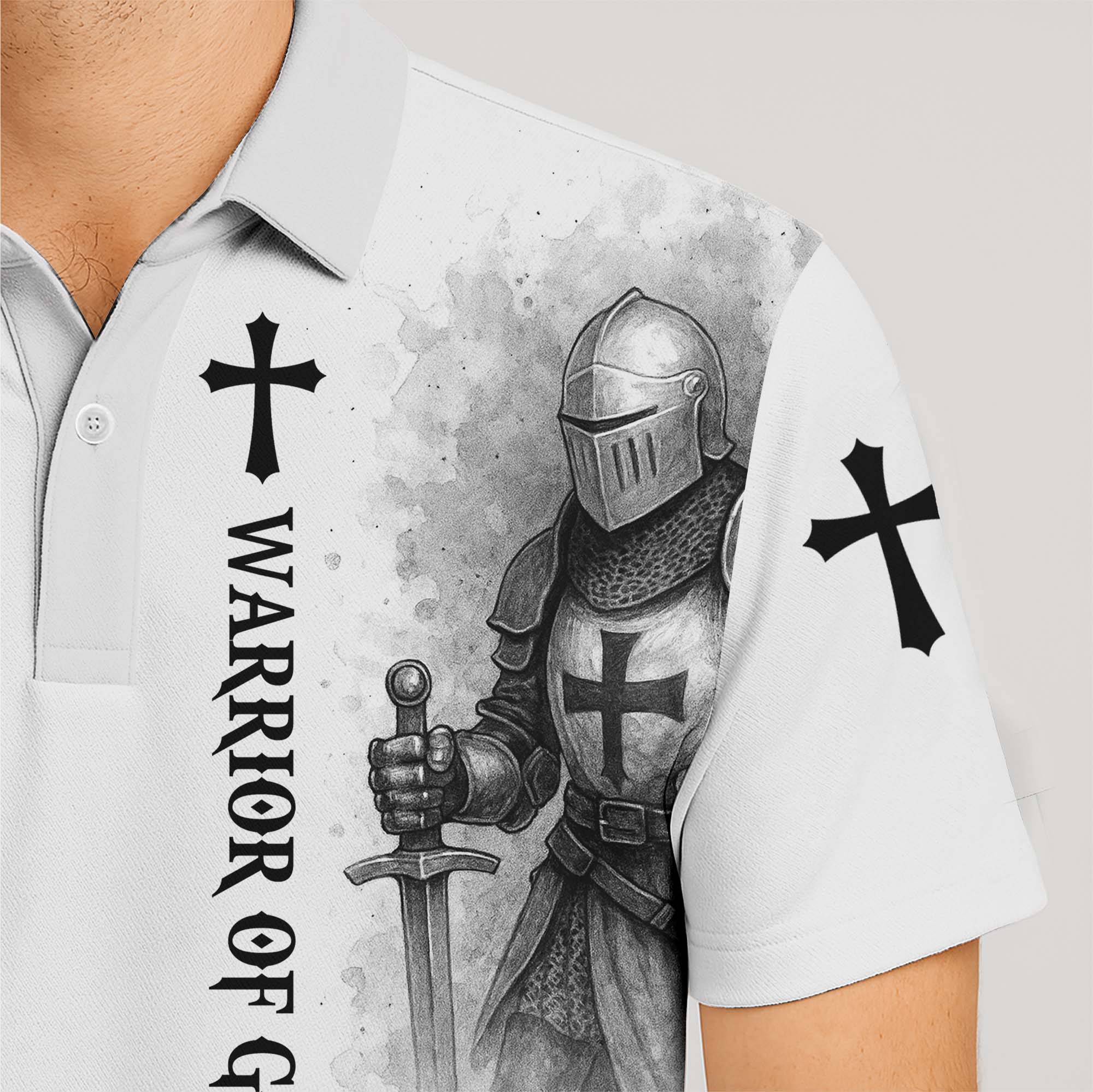 Child of God Warrior of Christ Polo