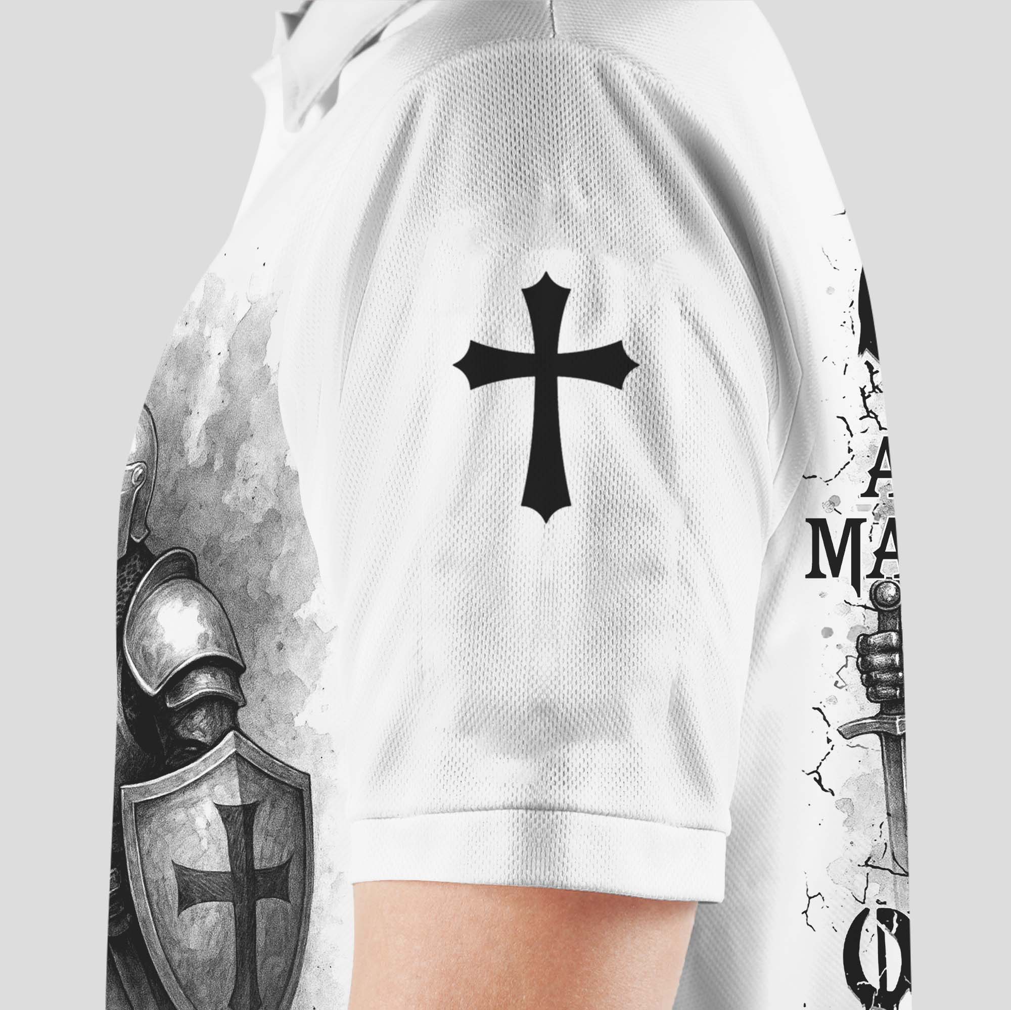 Child of God Warrior of Christ Polo