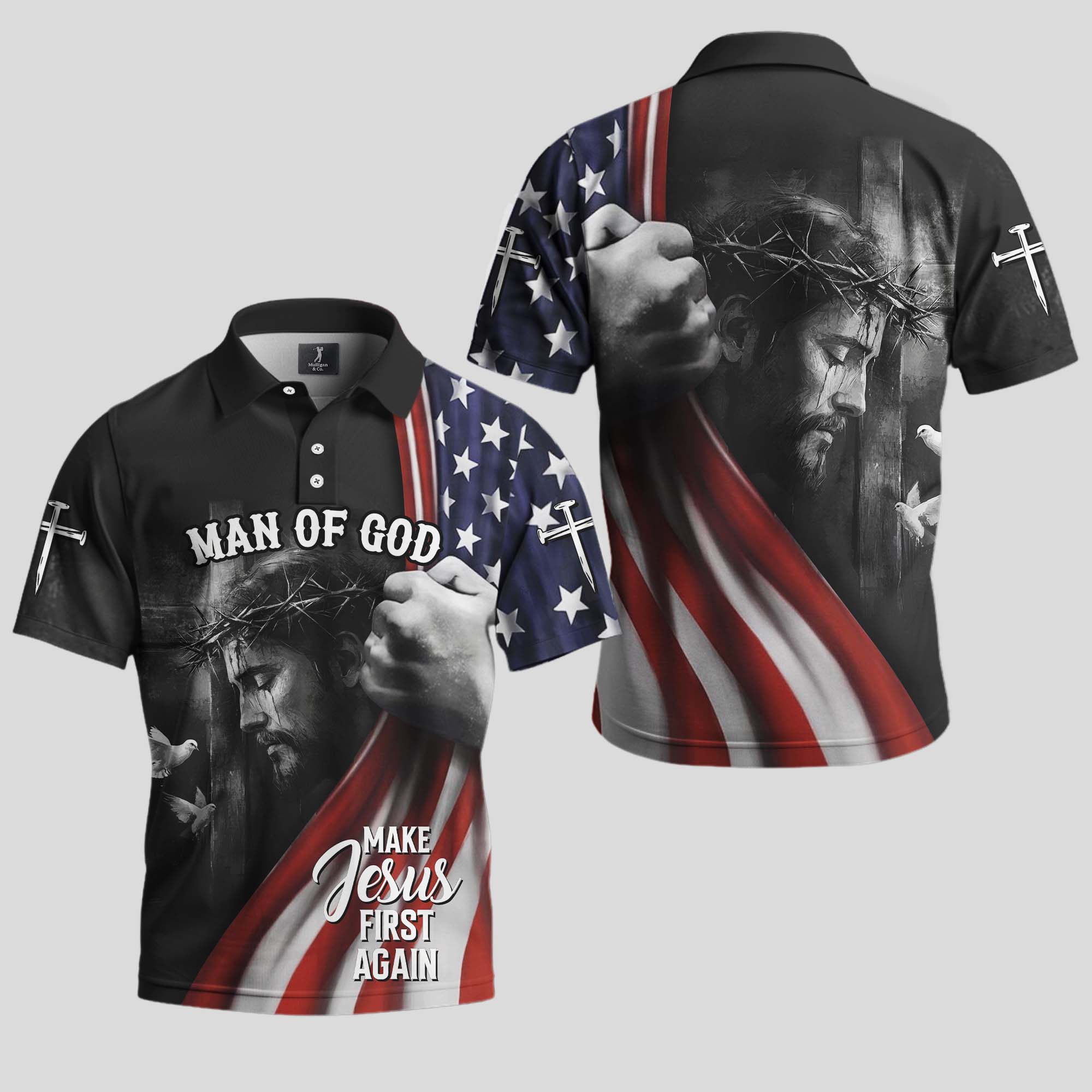 Make Jesus First Again Polo