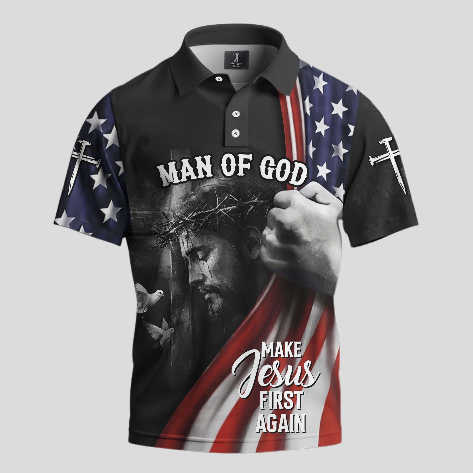 Make Jesus First Again Polo