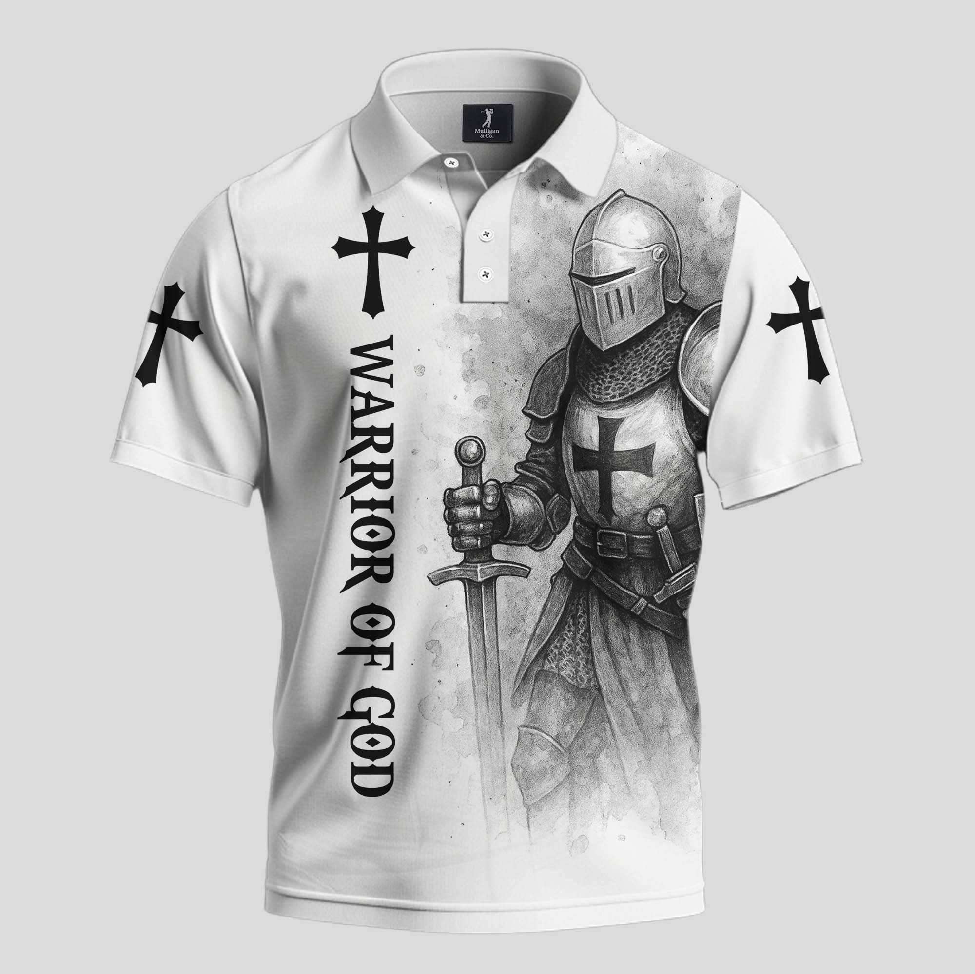 Child of God Warrior of Christ Polo