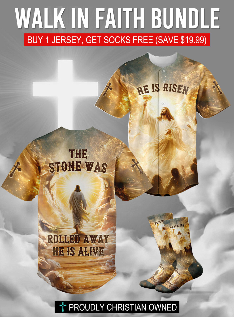 “Risen” Jersey & Socks Bundle