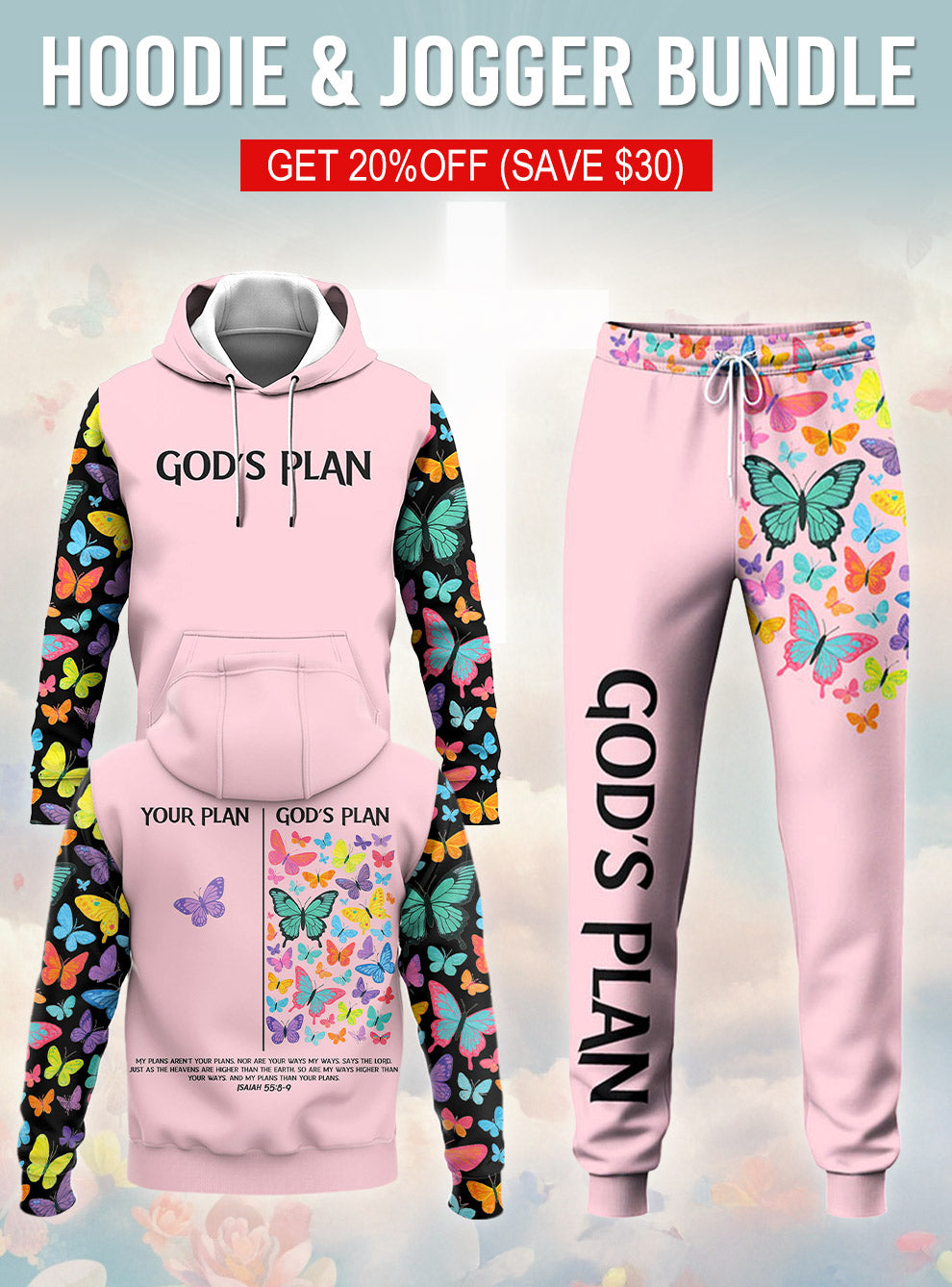 God's Plan Hoodie & Jogger Set