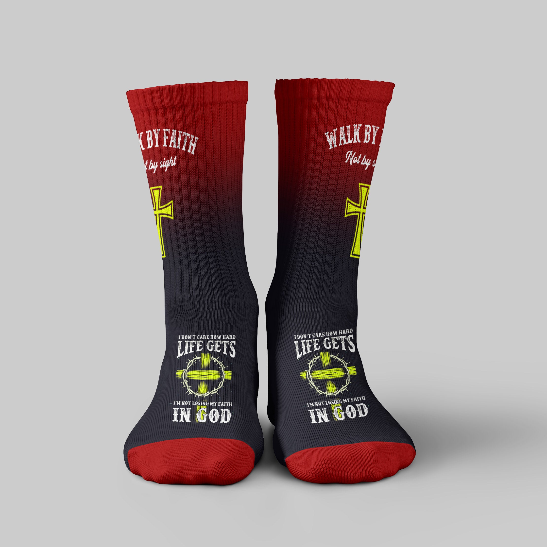 "Faithwalk" Socks