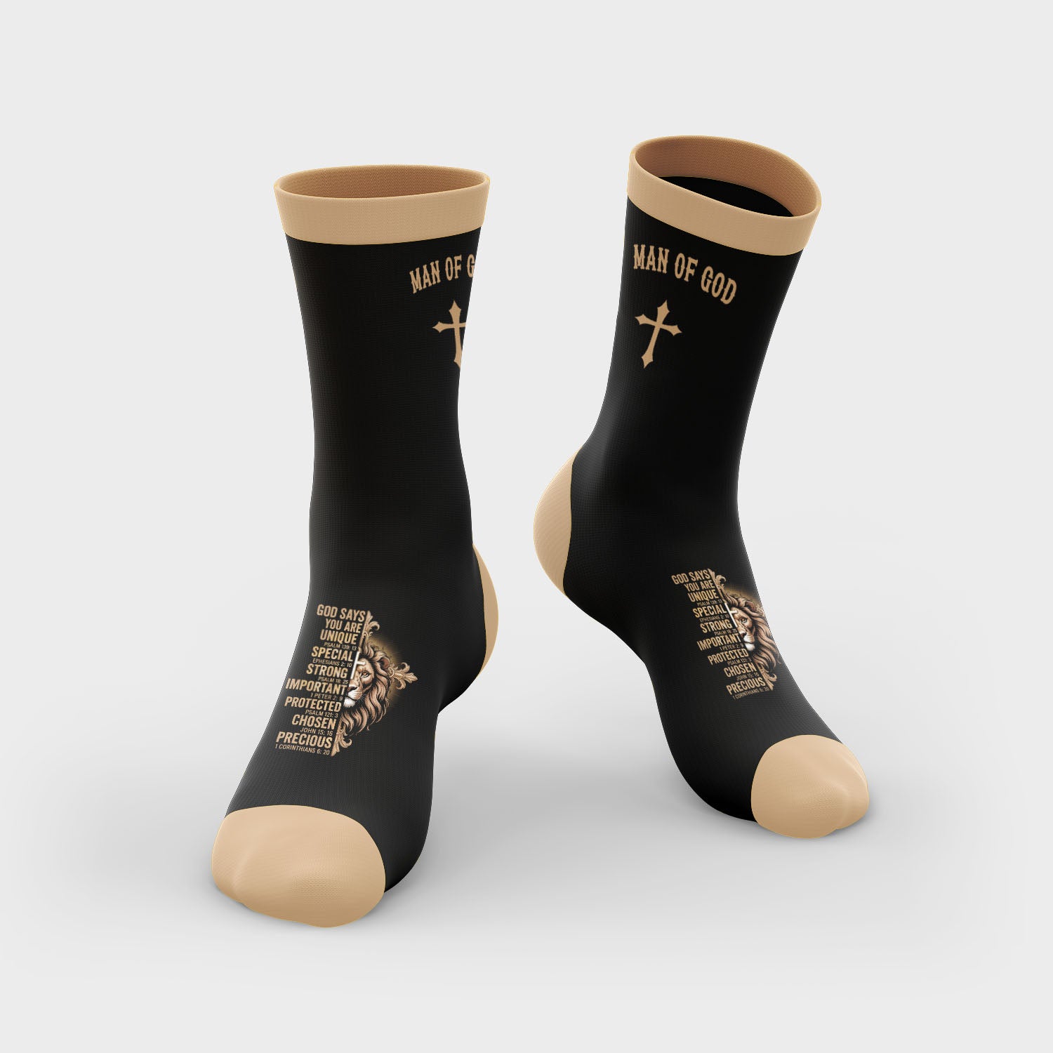 "Lion’s Creed" Socks